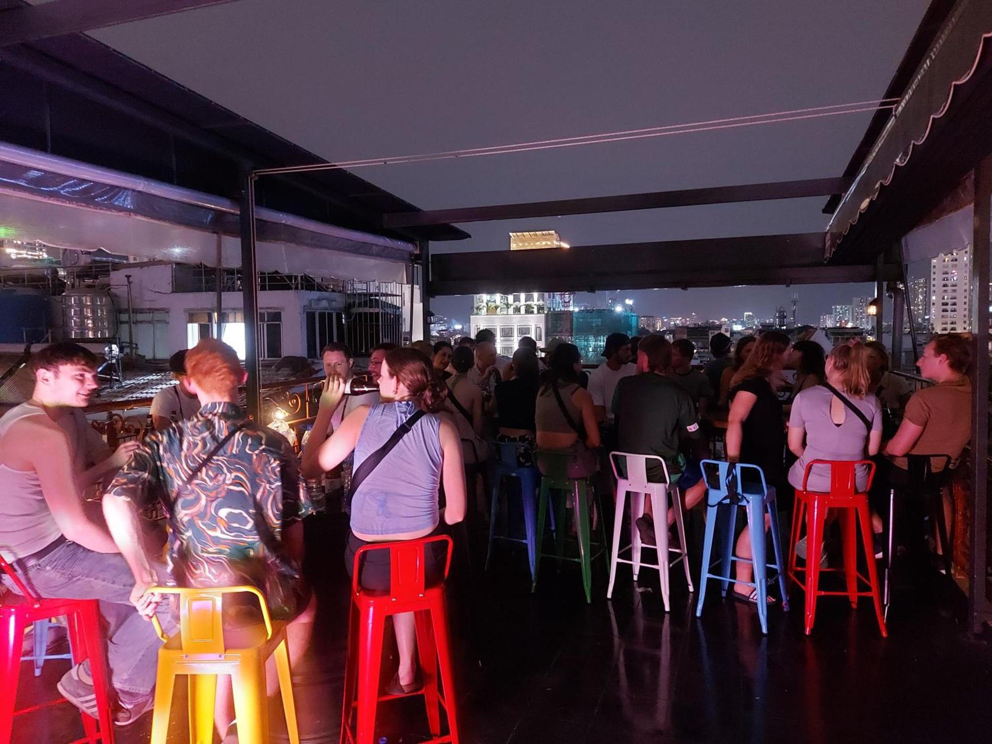 הו צ'י מין סיטי Saigon Rooftops Hostel מראה חיצוני תמונה