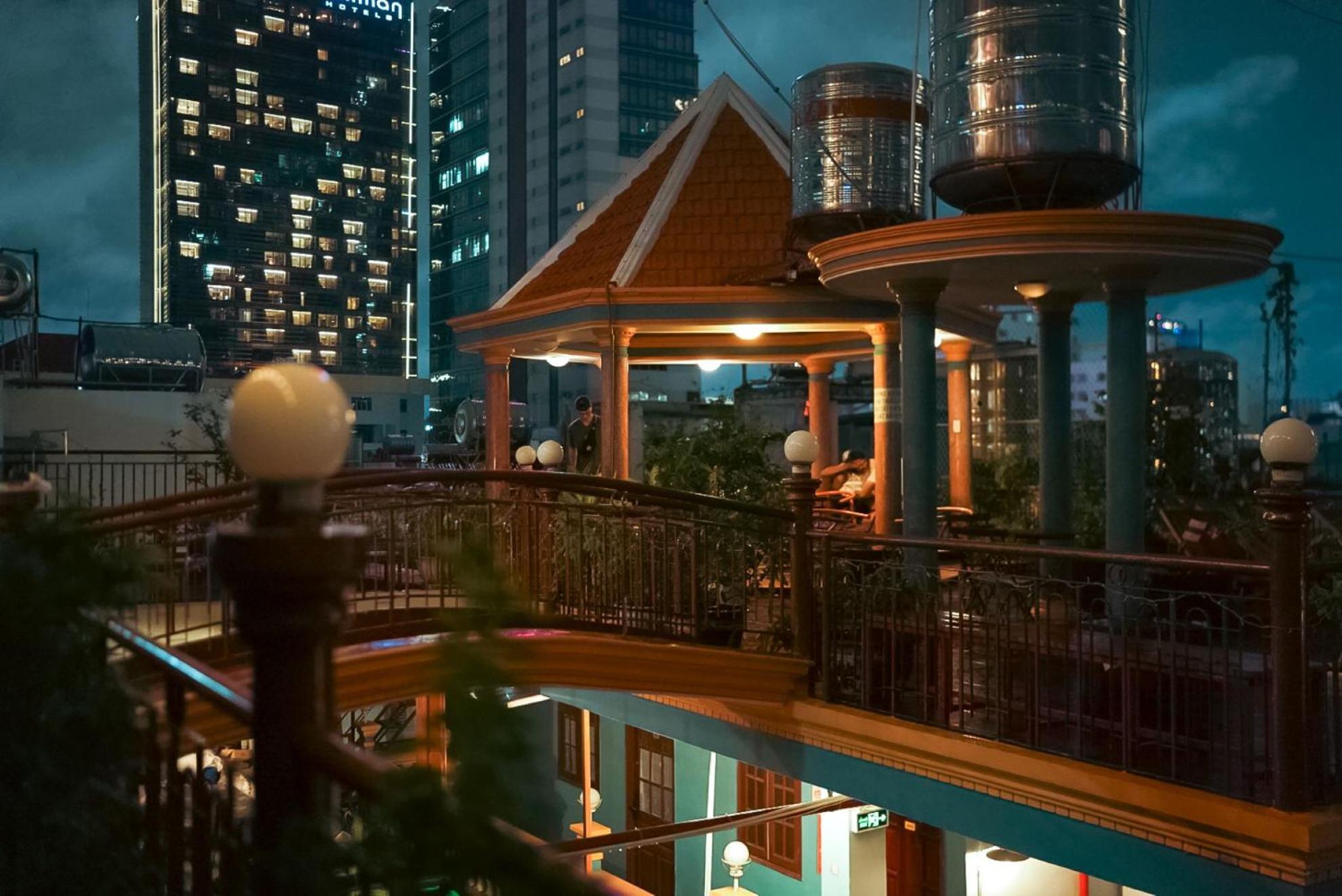 הו צ'י מין סיטי Saigon Rooftops Hostel מראה חיצוני תמונה